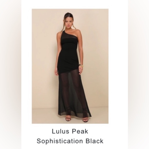 Lulus Dresses & Skirts - Lulus Peak Sophistication Dress size large, black color